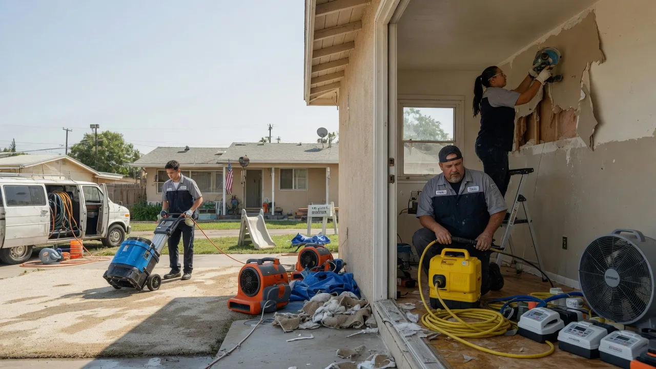 Water Damage Restoration in Mendota, CA near me